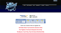 Desktop Screenshot of missourisandvolleyball.com